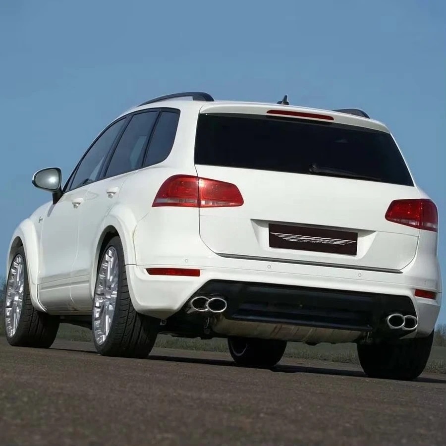 New Widebody Body Kits for  Touareg Featuring Wheel Arches Fenders Rear Diffuser Bumper with Exhaust Cut-Outs